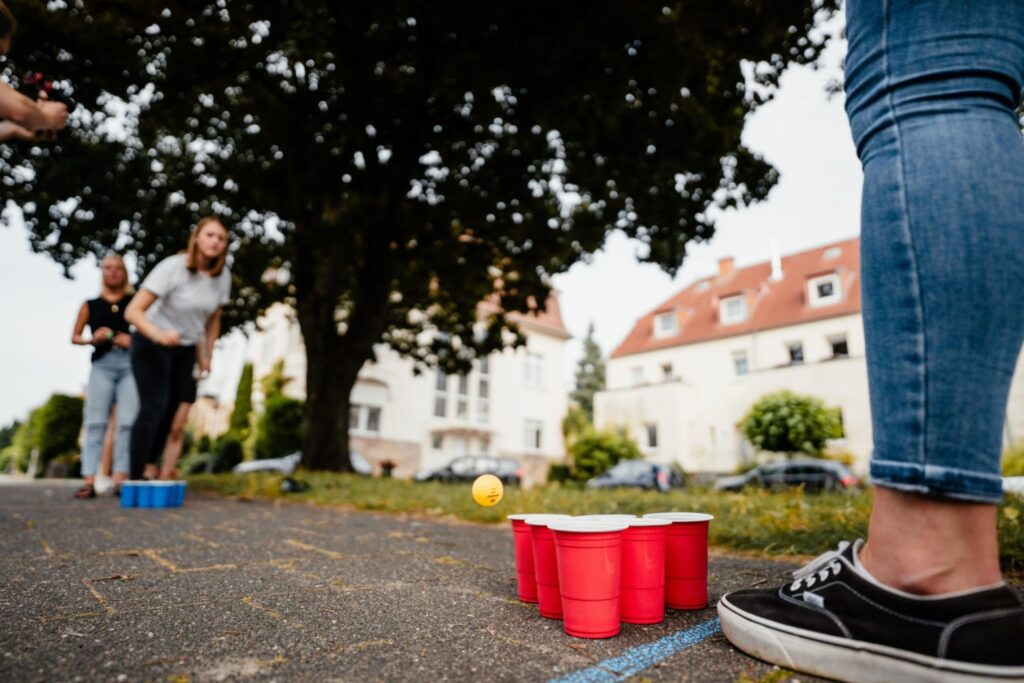 Spannende CityGames-Touren in Augsburg Korn Pong
